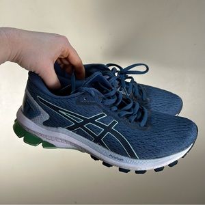 Women’s ASICS GT 1000 9 Running Sneakers Grand Shark Blue Size 8